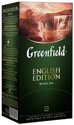 Классикалық қара шай Greenfield English Edition