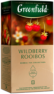O'simlik choyi Greenfield Wildberry Rooibos