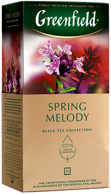 Xushbo'y qora choy Greenfield Spring Melody