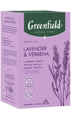 Чай в пирамидках Greenfield Lavender & Verbena