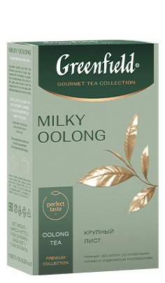 Сlassic green tea Greenfield Milky Oolong leaf, 100 g