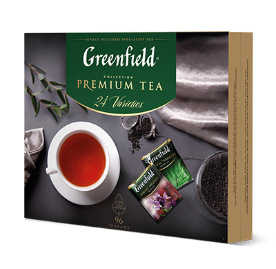 Gift ideas Greenfield Premium Tea Collection in Teabags, 24 variaties of Tea bags, 96 pcs