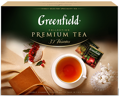 Подарочный набор чая Greenfield premium tea: ассорти 30 видов, 120 ...