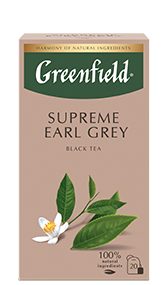 Greenfield Supreme Earl Grey в пакетиках, 20 шт