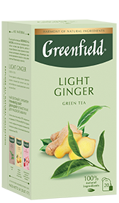 Greenfield Light Ginger в пакетиках, 20 шт