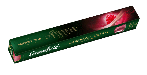  Greenfield Raspberry Cream capsules, 10 capsules