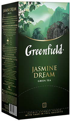 Klassik yashil choy Greenfield Jasmine Dream