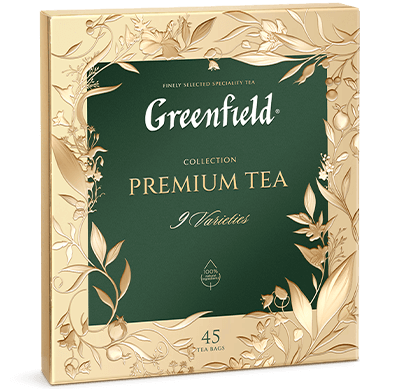 Коллекция чая Greenfield, 9 сортов