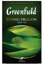 Классикалык көк чай Greenfield Flying Dragon жалбырак, 200 г
