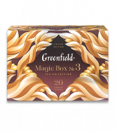 Greenfield MAGIC BOX №3 set of loose leaf tea piramids, 20 pcs