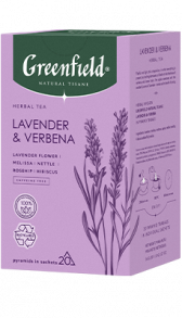 Чай в пирамидках Greenfield Lavender & Verbena