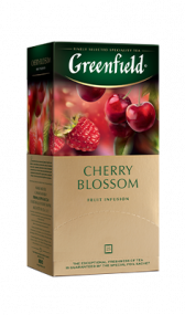 Травяной чай Greenfield Cherry Blossom в пакетиках, 25 шт