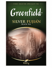 Klassik qara çay Greenfield Silver Fujian yarpaq, 100 qram