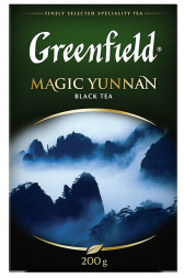 Классический черный чай Greenfield Magic Yunnan листовой, 200 г