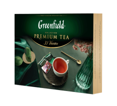 Коллекция чая Greenfield в пакетиках для разовой заварки, 30 сортов