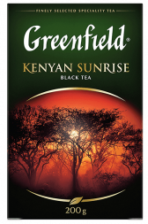 Сlassic black tea Greenfield Kenyan Sunrise leaf, 200 g