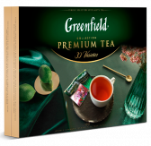 Белек сунуштары Greenfield Бир демделме чай пакетиндеги Greenfield чай коллекциясы, 30 сорттогу пакеттерде, 120 шт