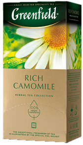 Greenfield Rich Camomile bags, 25 pcs