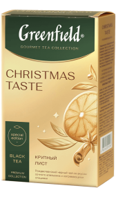 Подарочные предложения Greenfield Christmas Taste листовой, 85 г