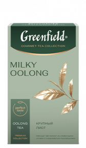 Классический зеленый чай Greenfield Milky Oolong листовой, 100 г