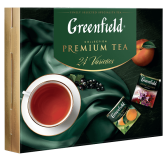 Подарочные предложения Greenfield Коллекция чая Greenfield в пакетиках для разовой заварки, 24 сорта в пакетиках, 96 шт