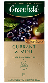 Greenfield Currant & Mint bags, 25 pcs