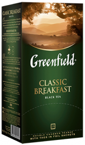 Классикалық қара шай Greenfield Classic Breakfast
