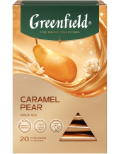 Подарочные предложения Greenfield Caramel Pear в пирамидках, 20 шт