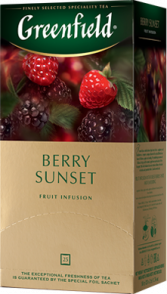 Чөп чай Greenfield Berry Sunset пакеттерде, 25 шт